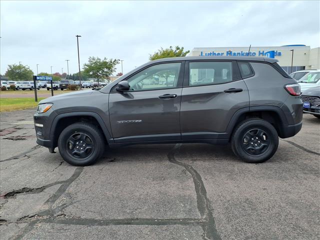 used 2021 Jeep Compass car, priced at $15,495