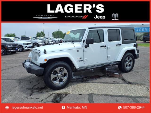 used 2018 Jeep Wrangler JK Unlimited car, priced at $19,995