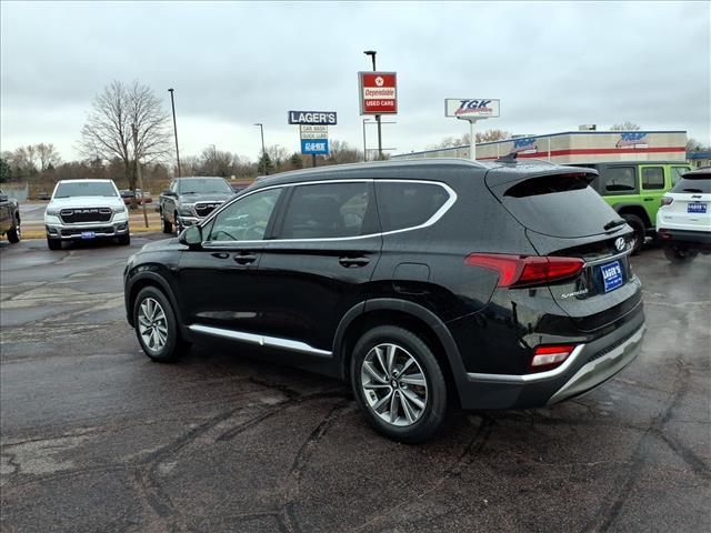 used 2020 Hyundai Santa Fe car, priced at $15,995