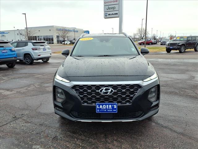 used 2020 Hyundai Santa Fe car, priced at $15,995