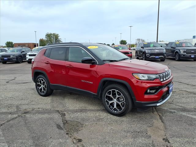used 2024 Jeep Compass car, priced at $25,495