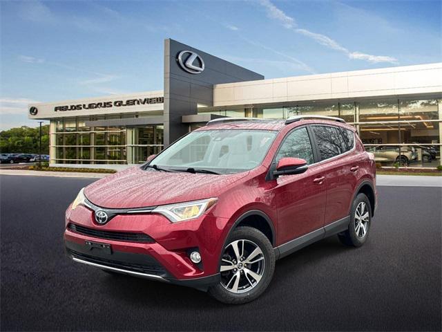 used 2018 Toyota RAV4 car, priced at $23,995