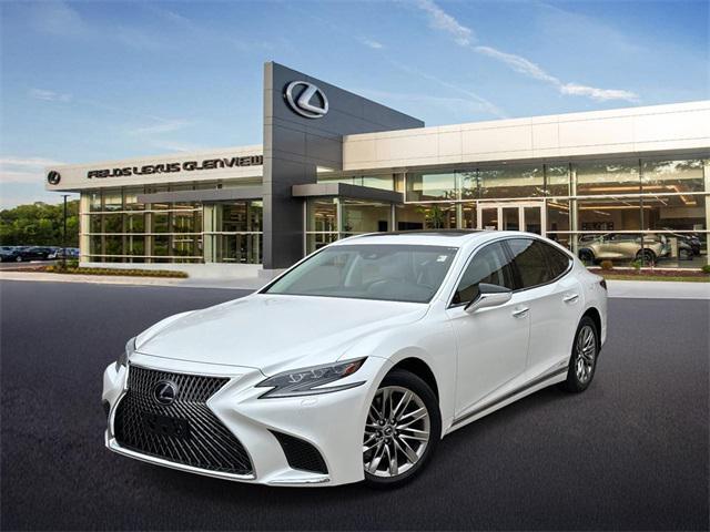 used 2018 Lexus LS 500h car, priced at $48,995