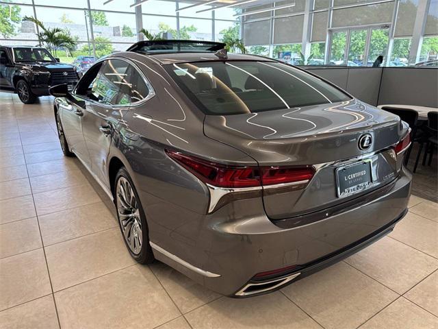 used 2019 Lexus LS 500 car, priced at $45,995