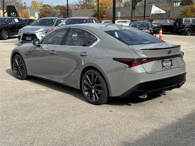 new 2025 Lexus IS 350 car, priced at $50,658