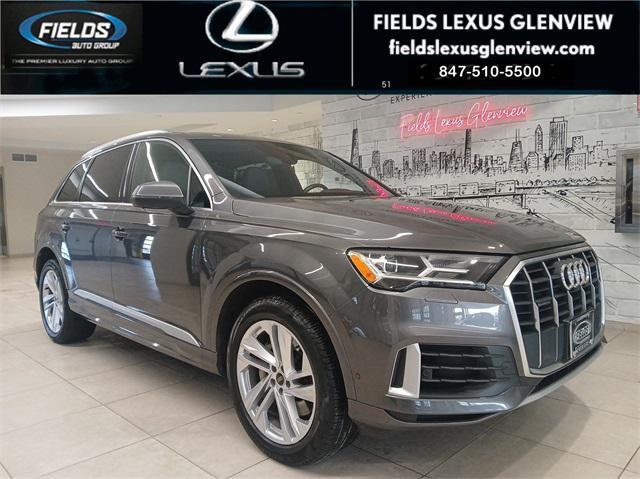 used 2021 Audi Q7 car, priced at $31,995