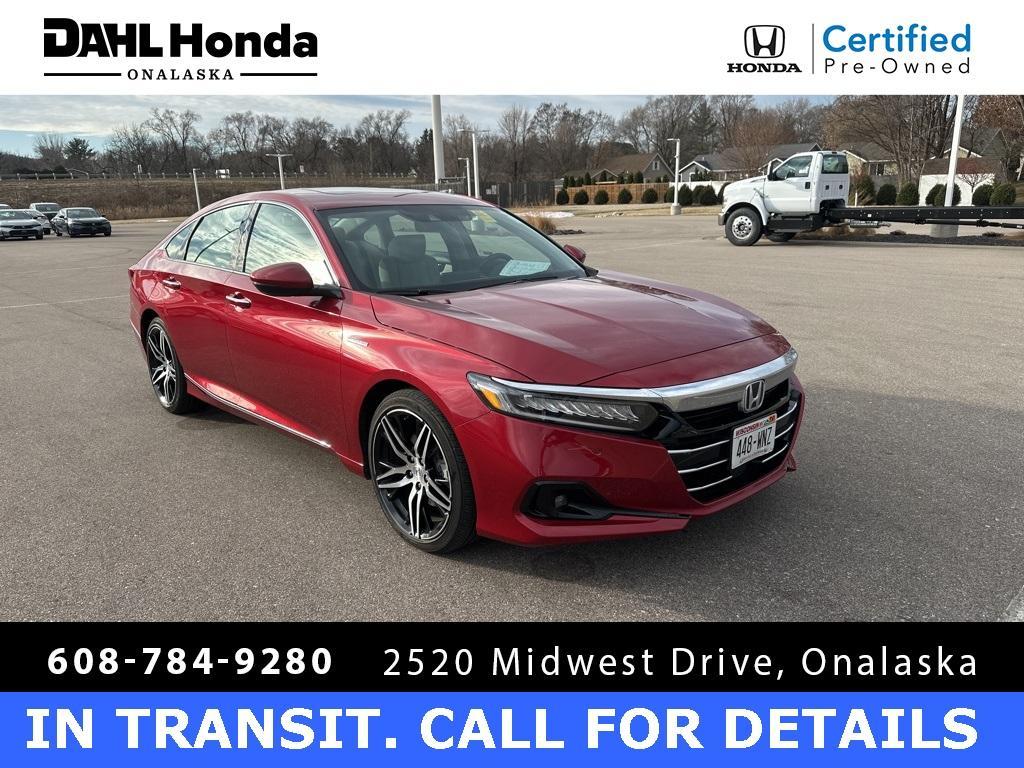 used 2021 Honda Accord Hybrid car, priced at $28,867