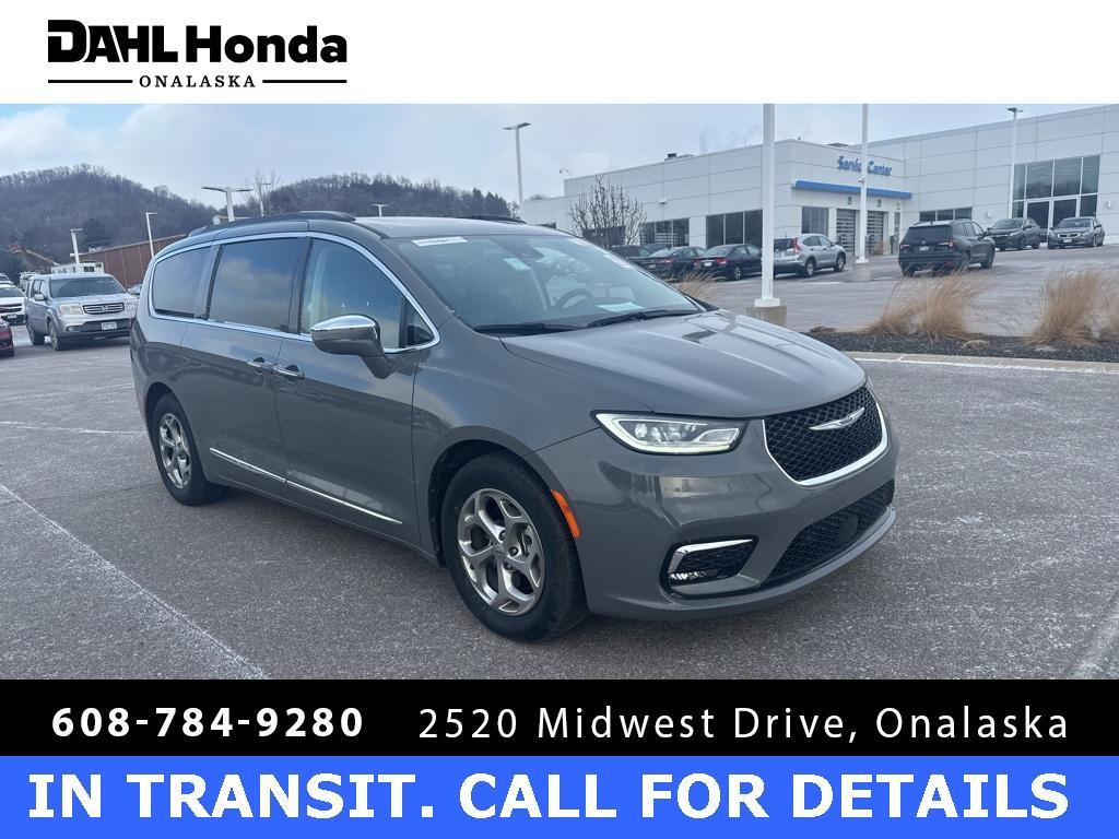 used 2022 Chrysler Pacifica car, priced at $25,490