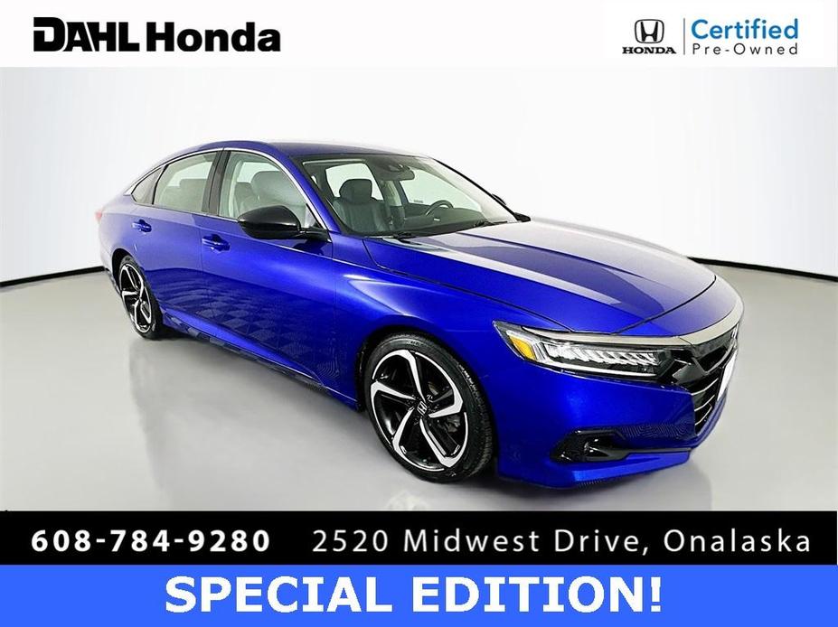 used 2022 Honda Accord car, priced at $23,490