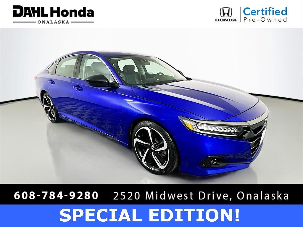 used 2022 Honda Accord car, priced at $20,376