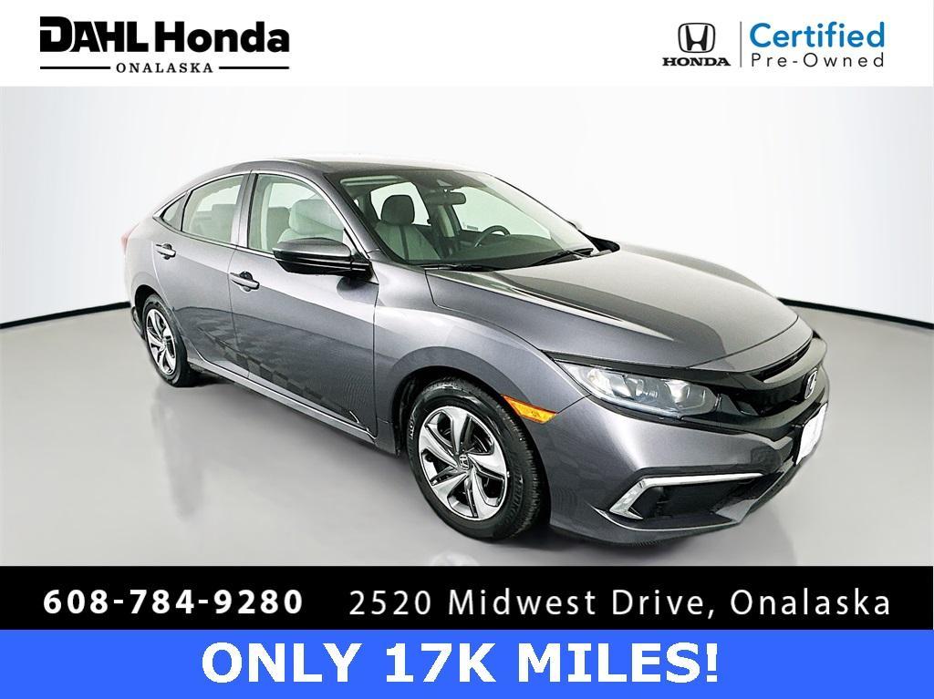 used 2019 Honda Civic car, priced at $19,990