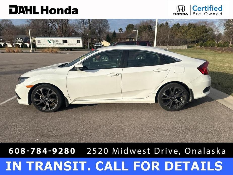 used 2021 Honda Civic car, priced at $21,999