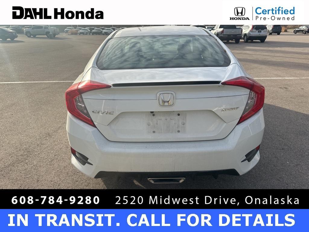 used 2021 Honda Civic car, priced at $21,999