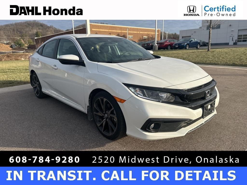 used 2021 Honda Civic car, priced at $21,999