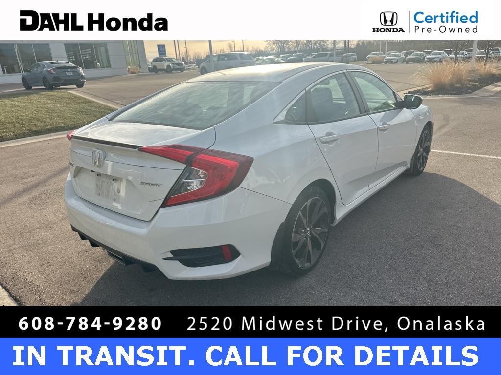 used 2021 Honda Civic car, priced at $21,999