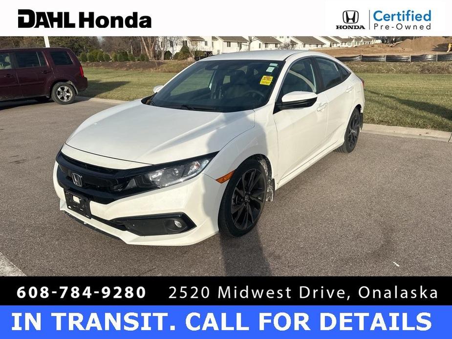 used 2021 Honda Civic car, priced at $21,999