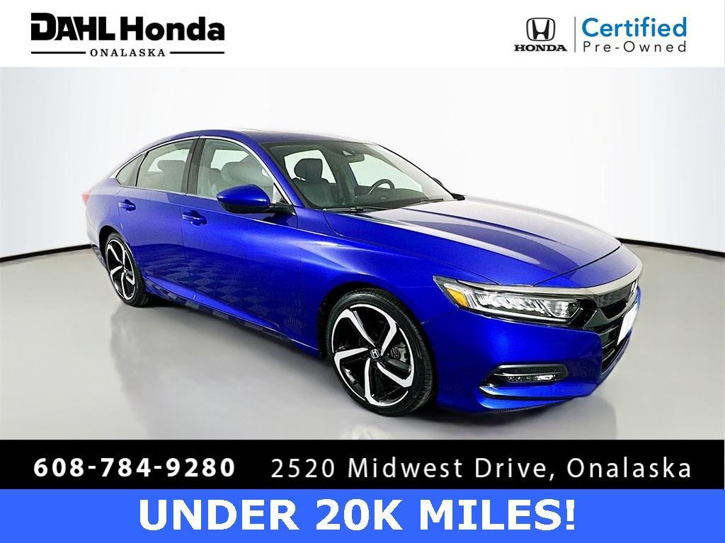 used 2019 Honda Accord car, priced at $23,875