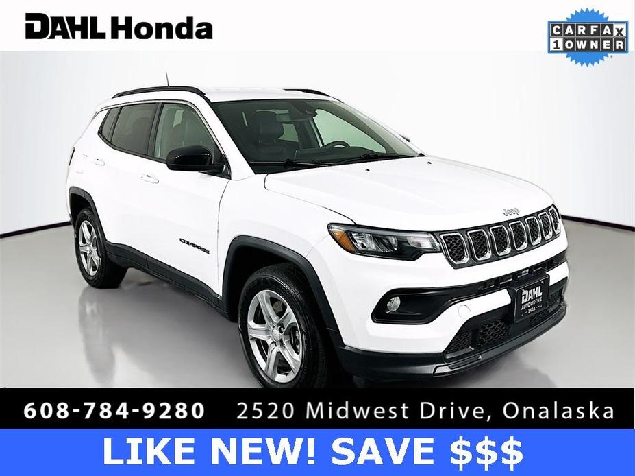 used 2024 Jeep Compass car, priced at $24,475