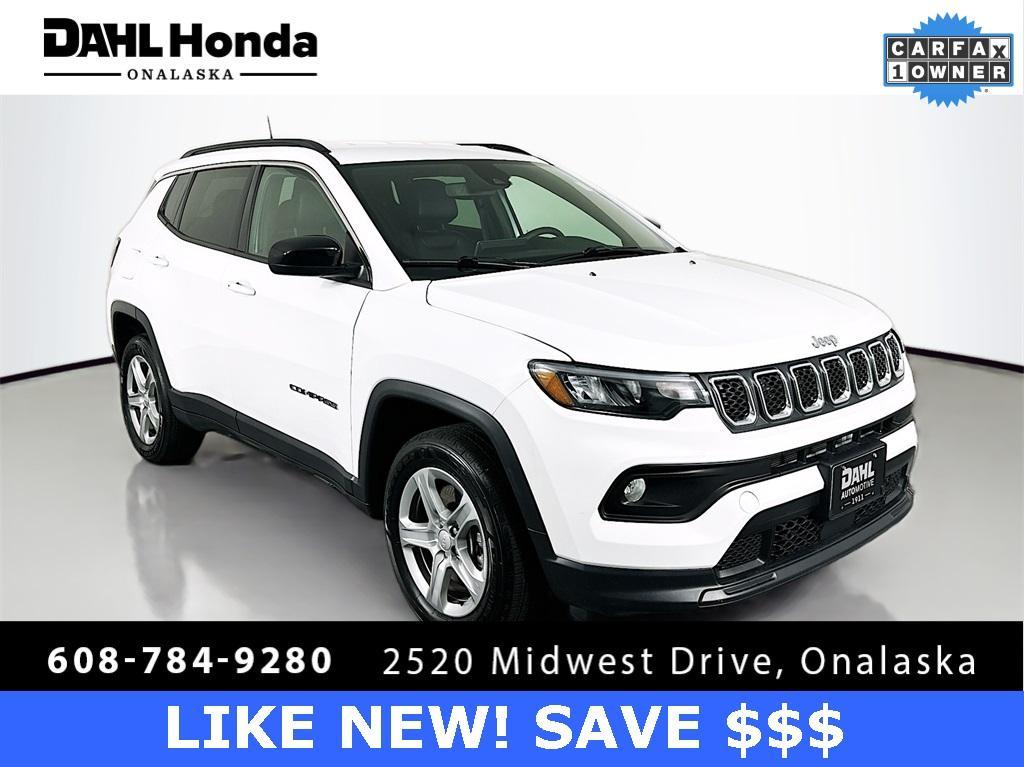 used 2024 Jeep Compass car, priced at $22,990