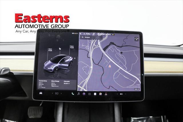 used 2022 Tesla Model 3 car, priced at $26,590