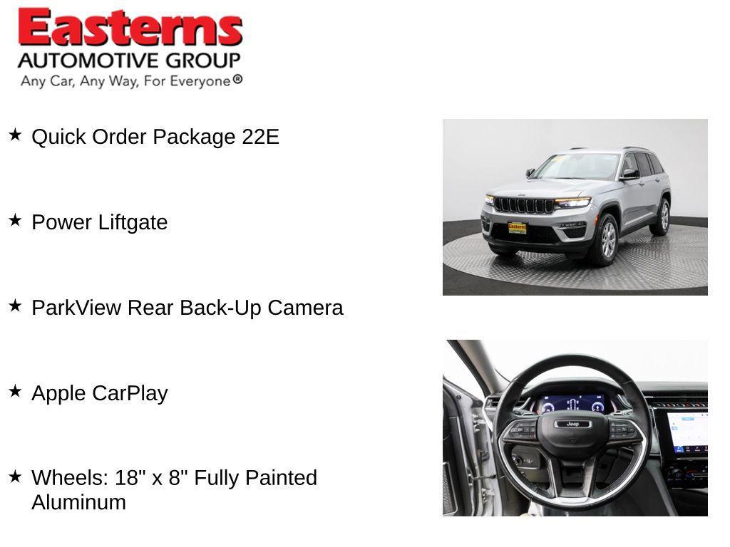 used 2022 Jeep Grand Cherokee car, priced at $26,990