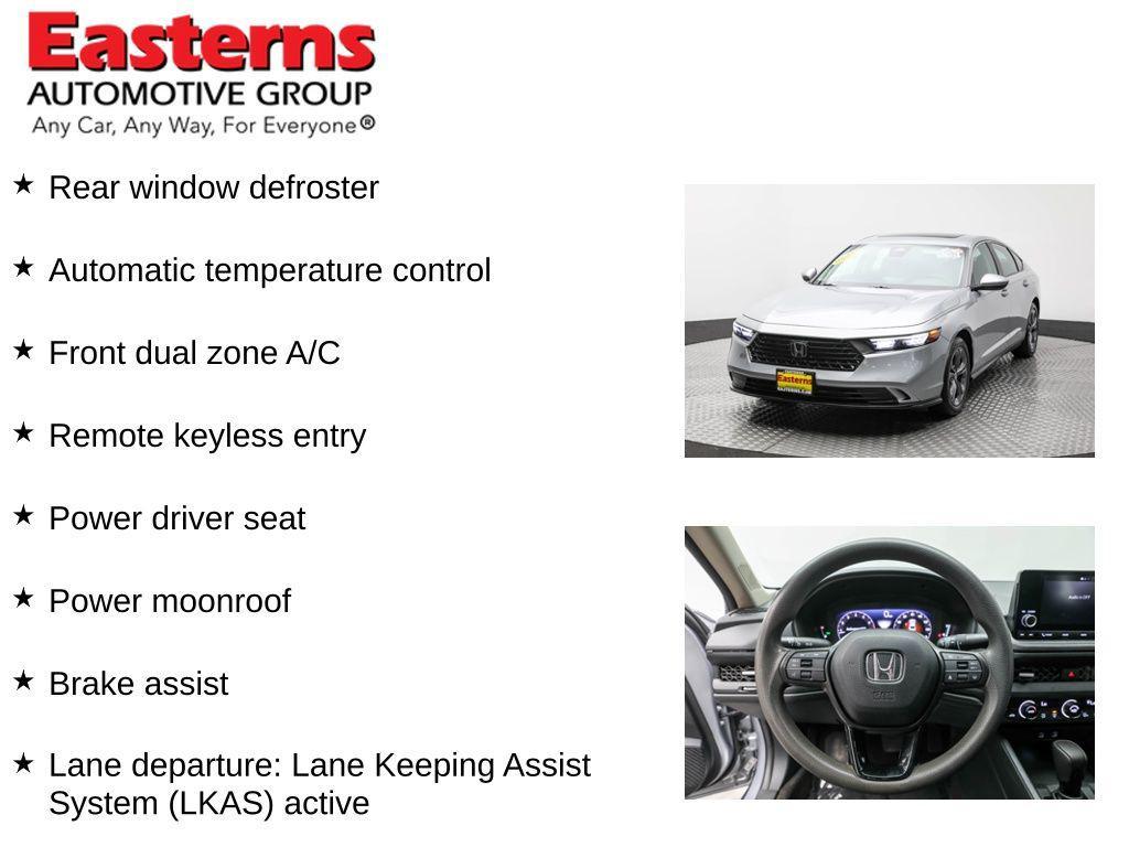 used 2023 Honda Accord car, priced at $25,475