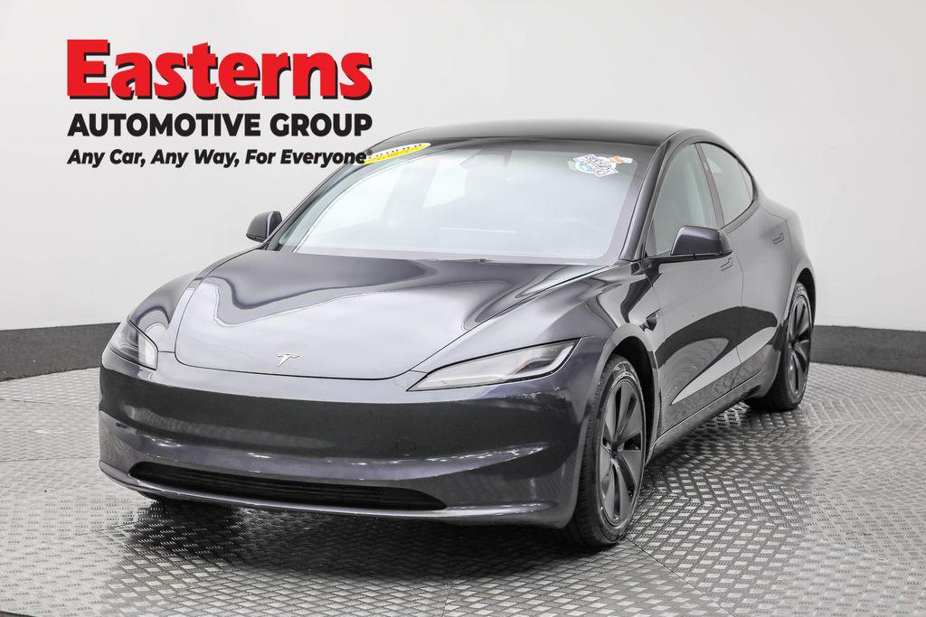 used 2024 Tesla Model 3 car, priced at $27,950