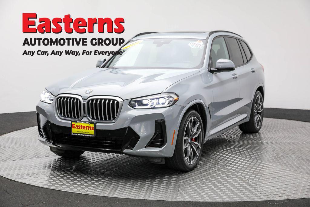 used 2022 BMW X3 car, priced at $31,950