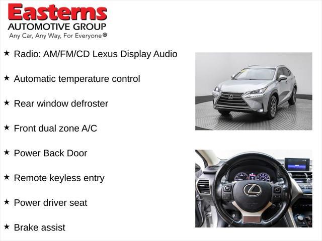 used 2017 Lexus NX 200t car, priced at $23,490