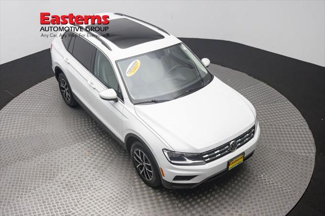 used 2021 Volkswagen Tiguan car, priced at $20,490