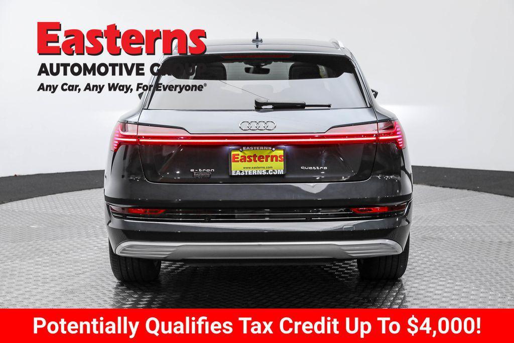 used 2021 Audi e-tron car, priced at $25,375