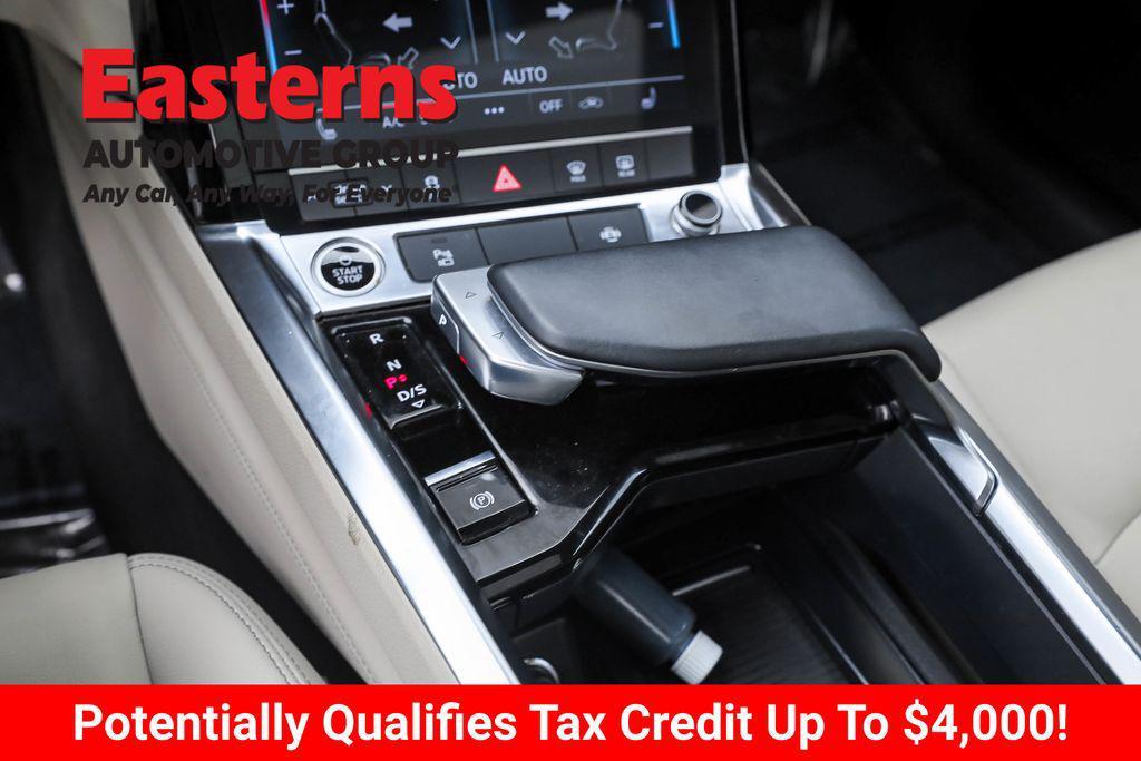 used 2021 Audi e-tron car, priced at $25,375