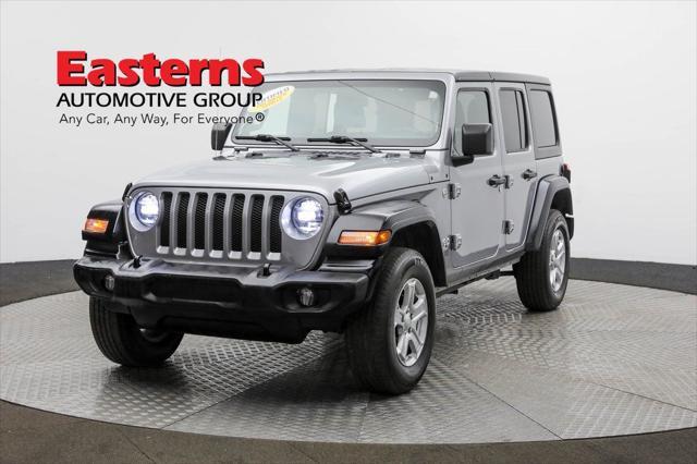 used 2021 Jeep Wrangler Unlimited car, priced at $27,950