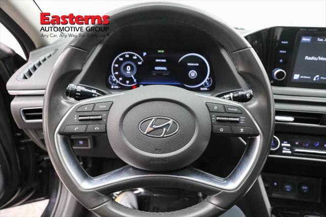 used 2021 Hyundai Sonata car, priced at $21,750