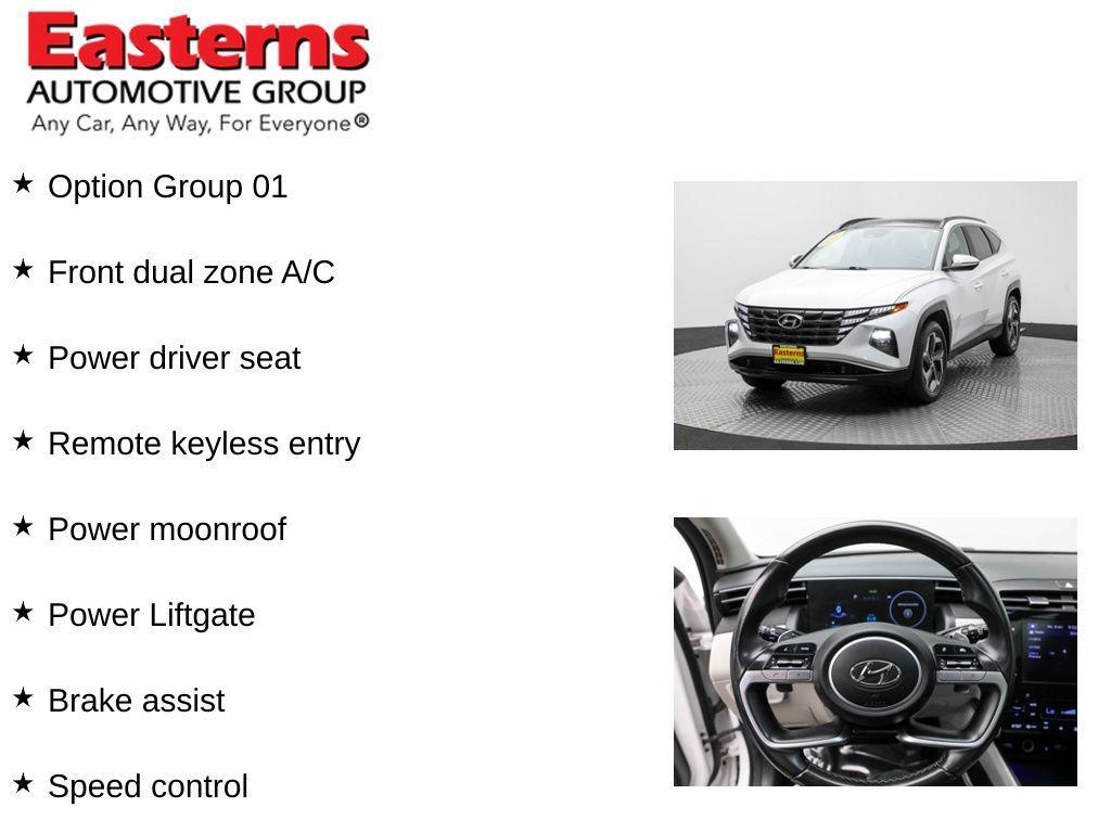used 2022 Hyundai TUCSON Hybrid car, priced at $20,690