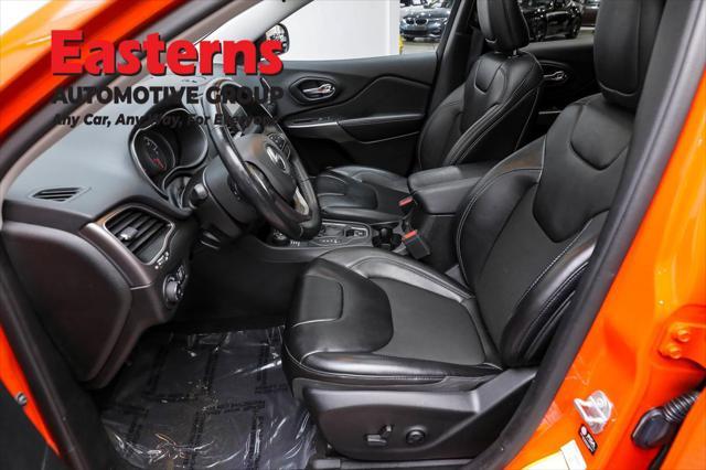 used 2021 Jeep Cherokee car, priced at $20,850