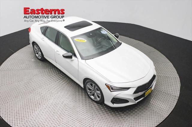 used 2021 Acura TLX car, priced at $26,325