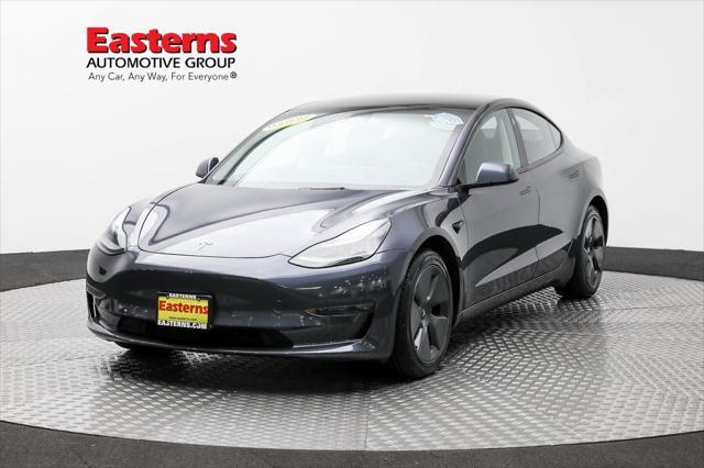 used 2022 Tesla Model 3 car, priced at $27,390