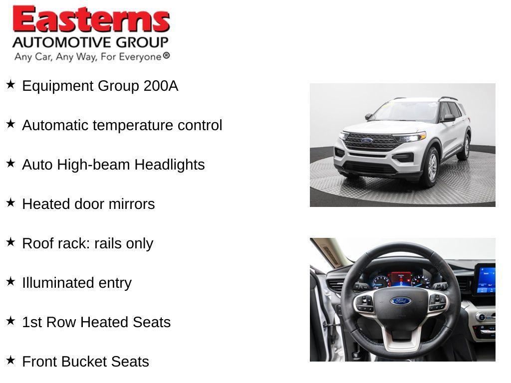 used 2021 Ford Explorer car, priced at $23,625