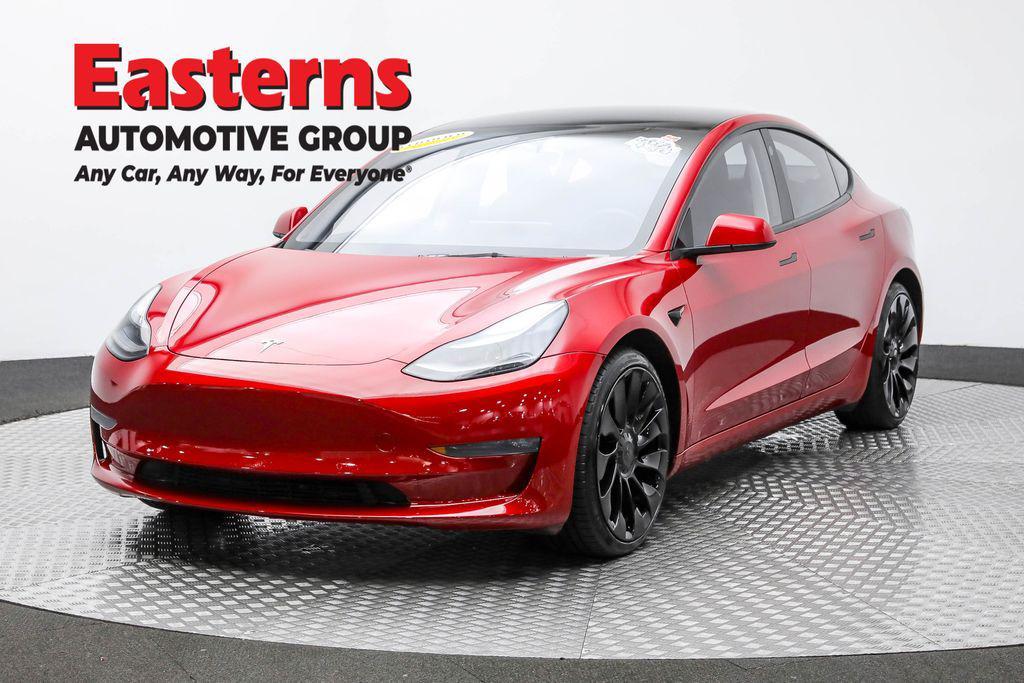 used 2022 Tesla Model 3 car, priced at $26,950
