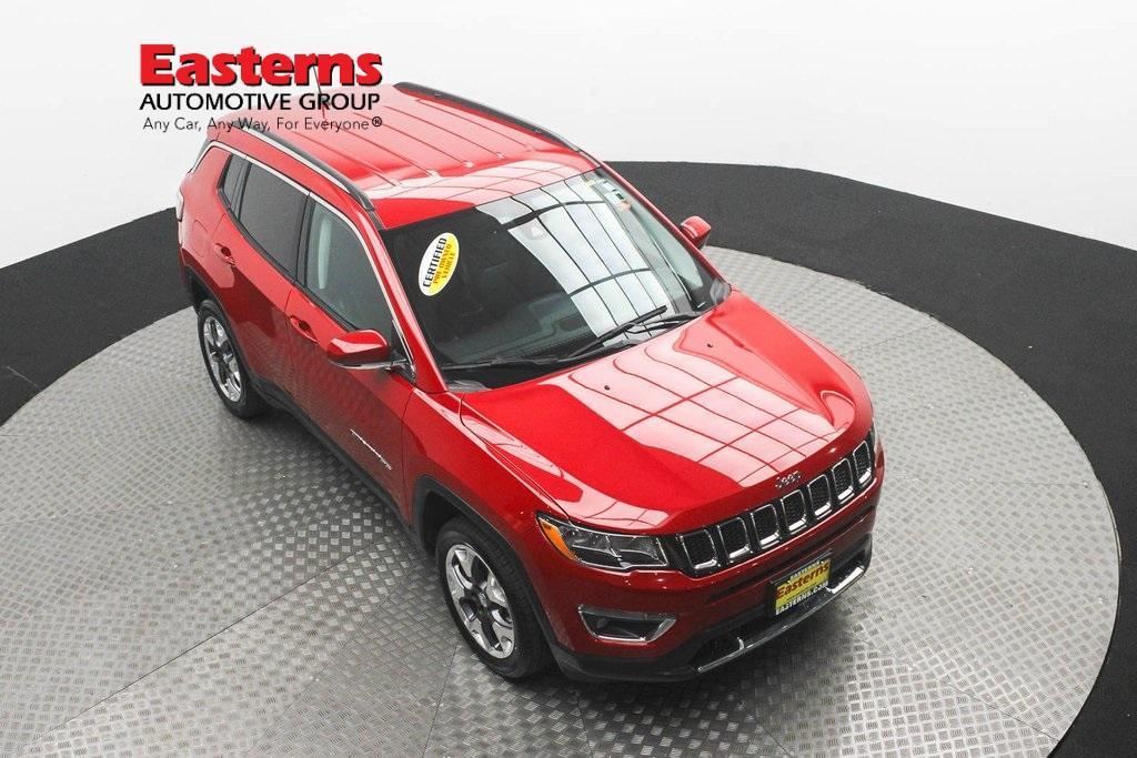 used 2021 Jeep Compass car, priced at $21,490