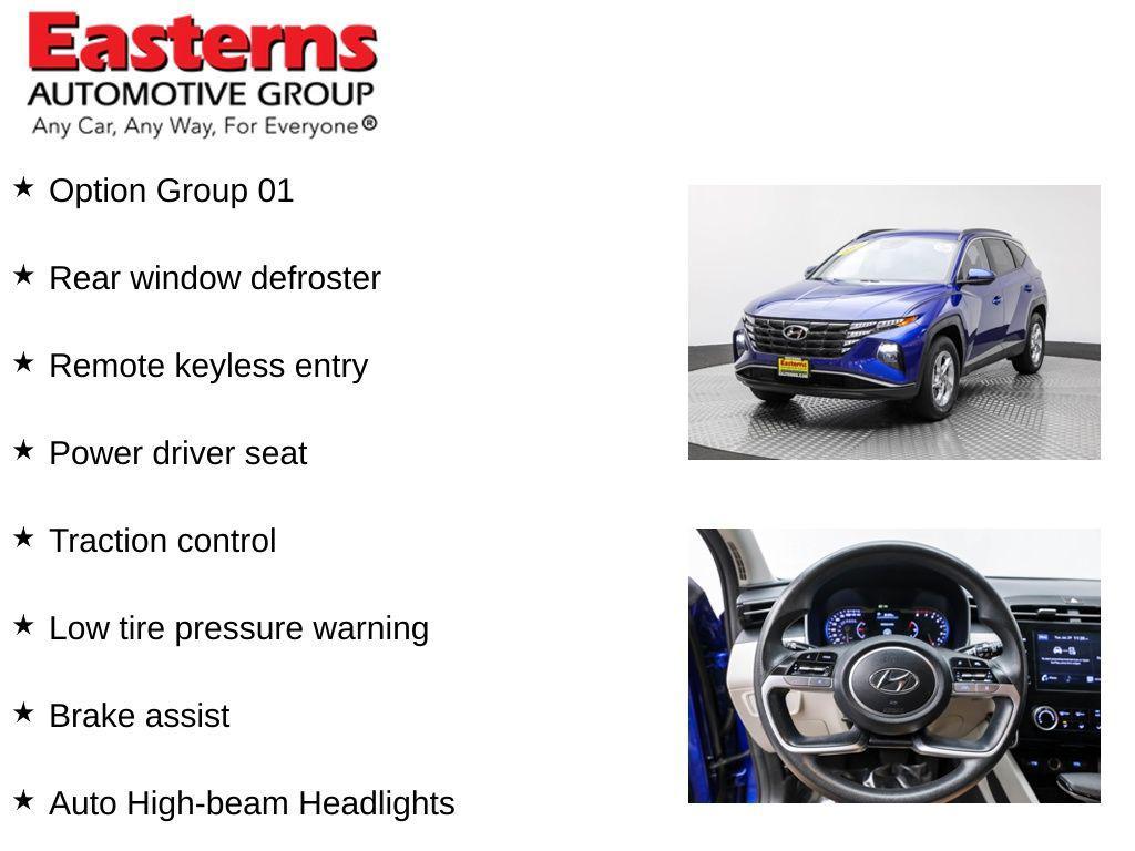 used 2022 Hyundai Tucson car, priced at $22,490