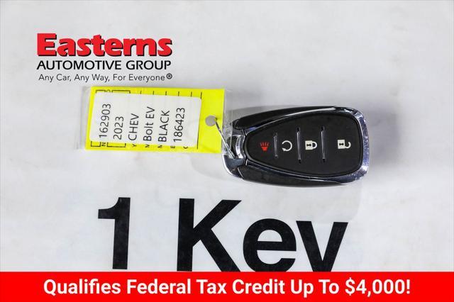 used 2023 Chevrolet Bolt EV car, priced at $19,950