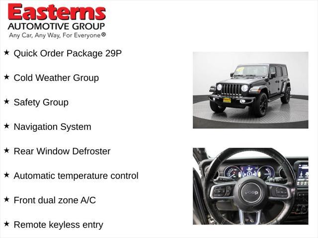used 2021 Jeep Wrangler Unlimited 4xe car, priced at $28,950