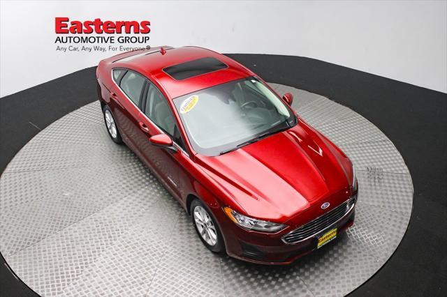 used 2019 Ford Fusion Hybrid car, priced at $16,390