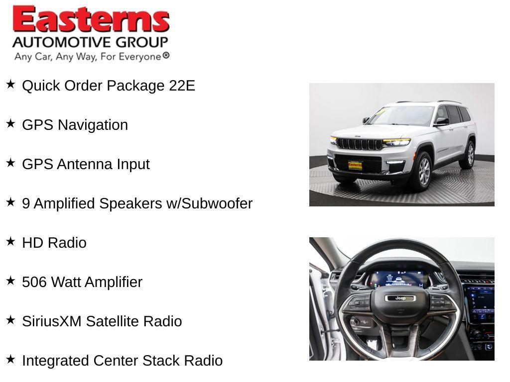 used 2021 Jeep Grand Cherokee L car, priced at $28,975