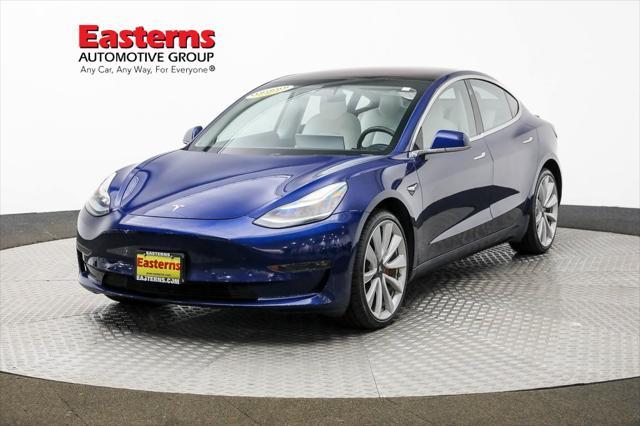 used 2018 Tesla Model 3 car, priced at $25,990