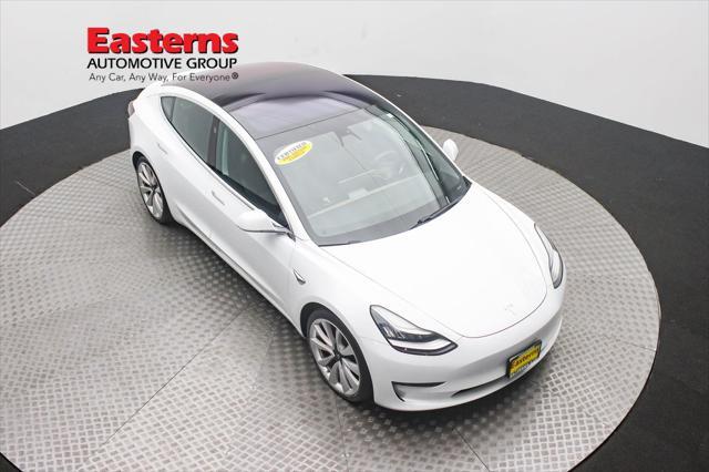 used 2018 Tesla Model 3 car, priced at $27,750