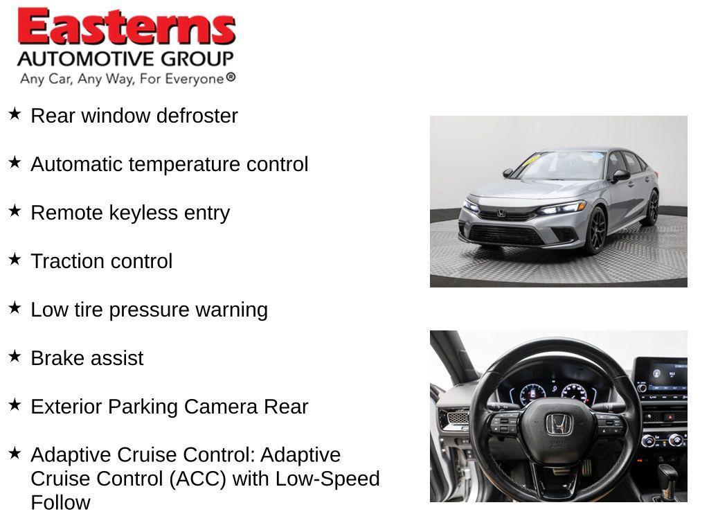 used 2024 Honda Civic car, priced at $24,550