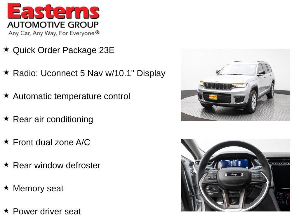 used 2023 Jeep Grand Cherokee L car, priced at $28,950